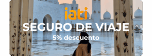 5% descuento seguro de viaje IATI - preparando el viaje a