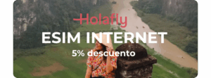 5% descuento esim holafly- preparando el viaje a